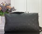 Louis Vuitton speedy P9 50 black bandouliere 50x32x29cm - 5