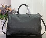 Louis Vuitton speedy P9 50 black bandouliere 50x32x29cm - 3