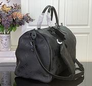 Louis Vuitton speedy P9 50 black bandouliere 50x32x29cm - 2