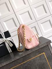 Chanel Mini 25 Handbag Pink 22x20x12.5cm - 3