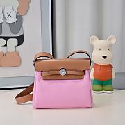Hermes Herbag Zip 20 Pink - 1
