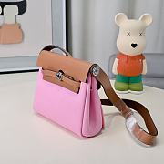 Hermes Herbag Zip 20 Pink - 5
