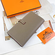 Hermes Etoupe Wallet 17.5x9cm - 3