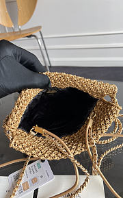 Chanel 25A Mini Bag Gold 23x18.5x6cm - 3