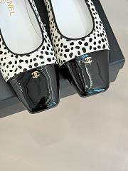 Chanel Ballerina White Flat - 4