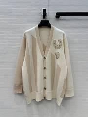 Hermes Long-sleeve long cardigan - 1