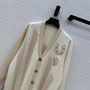 Hermes Long-sleeve long cardigan - 3