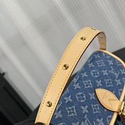 Louis Vuitton Diane Bag Denim 25x10x15cm - 5
