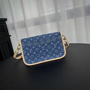 Louis Vuitton Diane Bag Denim 25x10x15cm - 4