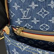 Louis Vuitton Diane Bag Denim 25x10x15cm - 2