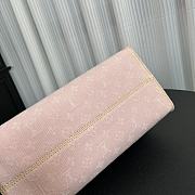 Louis Vuitton Onthego Denim Pink MM Bag 32x26x15cm - 2