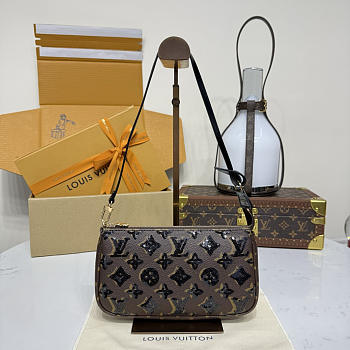 Louis Vuitton Pochette Accessoires Monogram 23.5x4x13.5cm