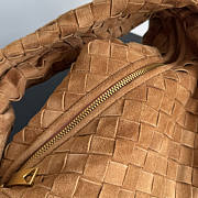 Bottega Veneta Teen Jodie Brown Suede 36x21x13cm - 2