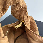 Bottega Veneta Jodie Brown Suede 48x40x16cm - 3