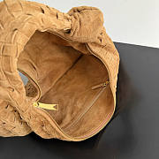 Bottega Veneta Jodie Brown Suede 48x40x16cm - 2