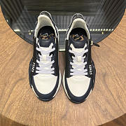 Fendi Flow Leather Black Trainers - 2