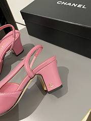 Chanel Slingback Pump Pink 5cm - 4