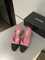 Chanel Slingback Pump Pink 5cm - 2