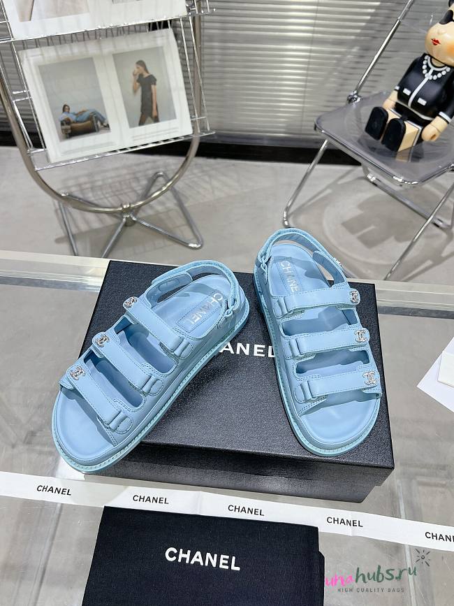 Chanel Blue Sandal - 1