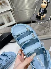 Chanel Blue Sandal - 3