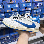 Air Jordan 1 Low OG SP Fragment White Sneaker - 3