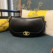 Valentino Garavani medium Ohval Black shoulder bag 31.5x16x9.5cm - 1