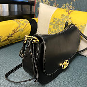 Valentino Garavani medium Ohval Black shoulder bag 31.5x16x9.5cm - 4