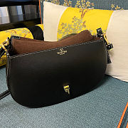 Valentino Garavani medium Ohval Black shoulder bag 31.5x16x9.5cm - 3