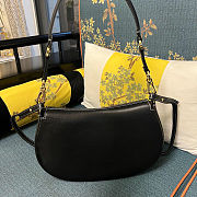 Valentino Garavani medium Ohval Black shoulder bag 31.5x16x9.5cm - 2
