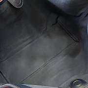 Gucci Giglio Large Tote Bag In Bllue Suede - 60x47x16cm - 4