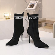 Balmain Skye 95mm ankle boots Black - 3