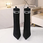 Balmain Skye 95mm ankle boots Black - 2
