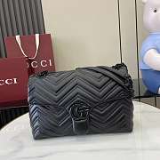 Gucci GG Marmont medium shoulder bag black 31x17x8cm - 1