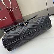 Gucci GG Marmont medium shoulder bag black 31x17x8cm - 4