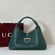 Gucci Softbit Shoulder Bag Green 46x26x16cm - 1