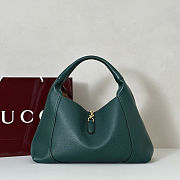 Gucci Softbit Shoulder Bag Green 46x26x16cm - 3