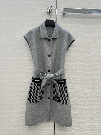 Hermes Grey Dress