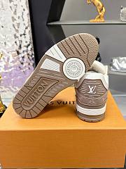Louis Vuitton LV Trainer White Beige Sneaker - 5