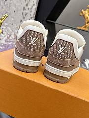 Louis Vuitton LV Trainer White Beige Sneaker - 3
