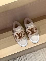 Louis Vuitton Time Out Low Top Beige Sneaker - 2