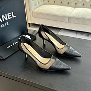 Chanel Black Heel 6.5cm - 1