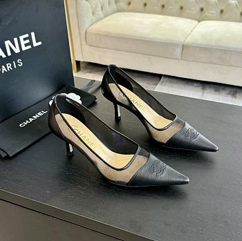 Chanel Black Heel 6.5cm