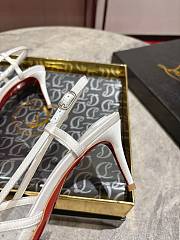 Christian Louboutin Miss Z Sparkling Slingback Pumps 6cm - 4