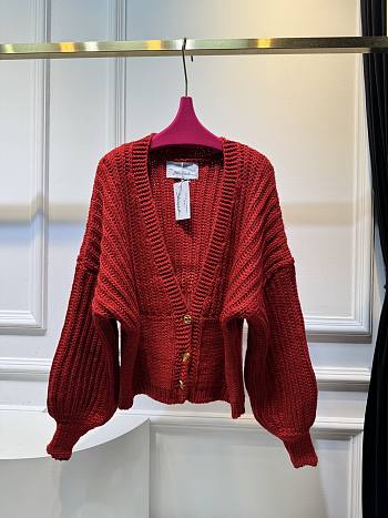 schiaparelli red Cardigan