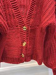 schiaparelli red Cardigan - 4