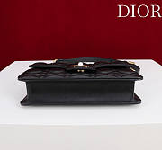 Dior Jolie Mini Bag Black Cannage Lambskin 21x11.5x4.5cm - 4
