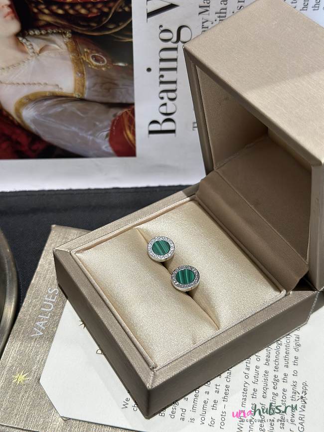 Bvlgari Earrings Green - 1