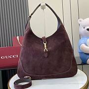 Gucci Jackie Giorno shoulder bag dark brown 44x33x7cm - 1