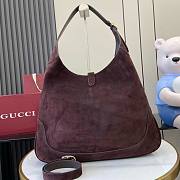 Gucci Jackie Giorno shoulder bag dark brown 44x33x7cm - 3