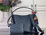 Louis Vuitton All In BB Monogram Navy Blue 18x16x12cm - 1